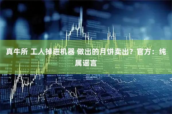 真牛所 工人掉进机器 做出的月饼卖出？官方：纯属谣言